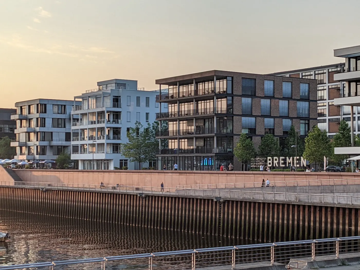 The Lector office at Europahafen in Bremen's Überseestadt